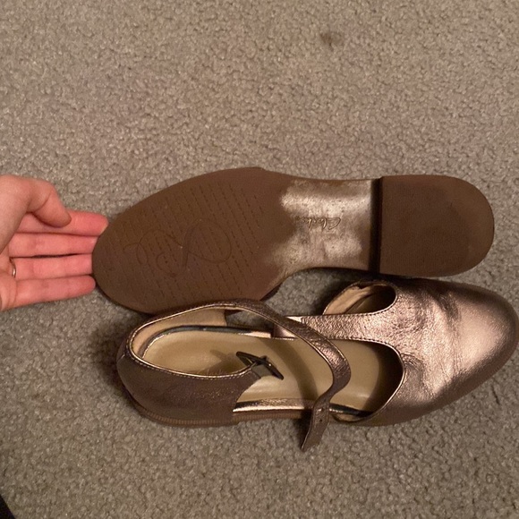 Clarks Gold Oxford shoes - Picture 4 of 4